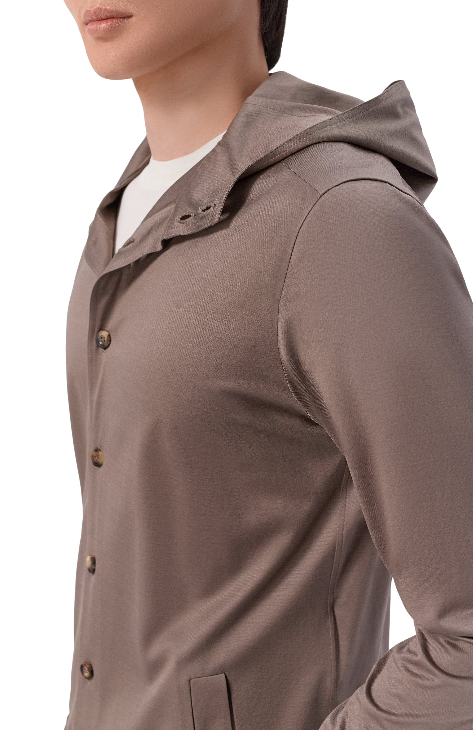 Хлопковая рубашка KITON, арт. UMCMARH09665, фото 5