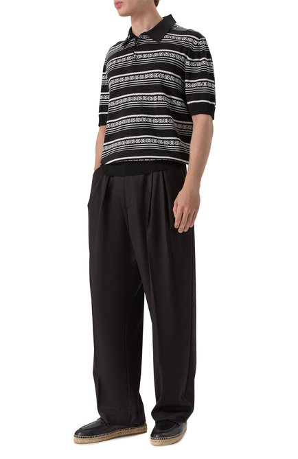 Мужское шелковое поло DOLCE & GABBANA, арт. GXZ02T/JBSN4