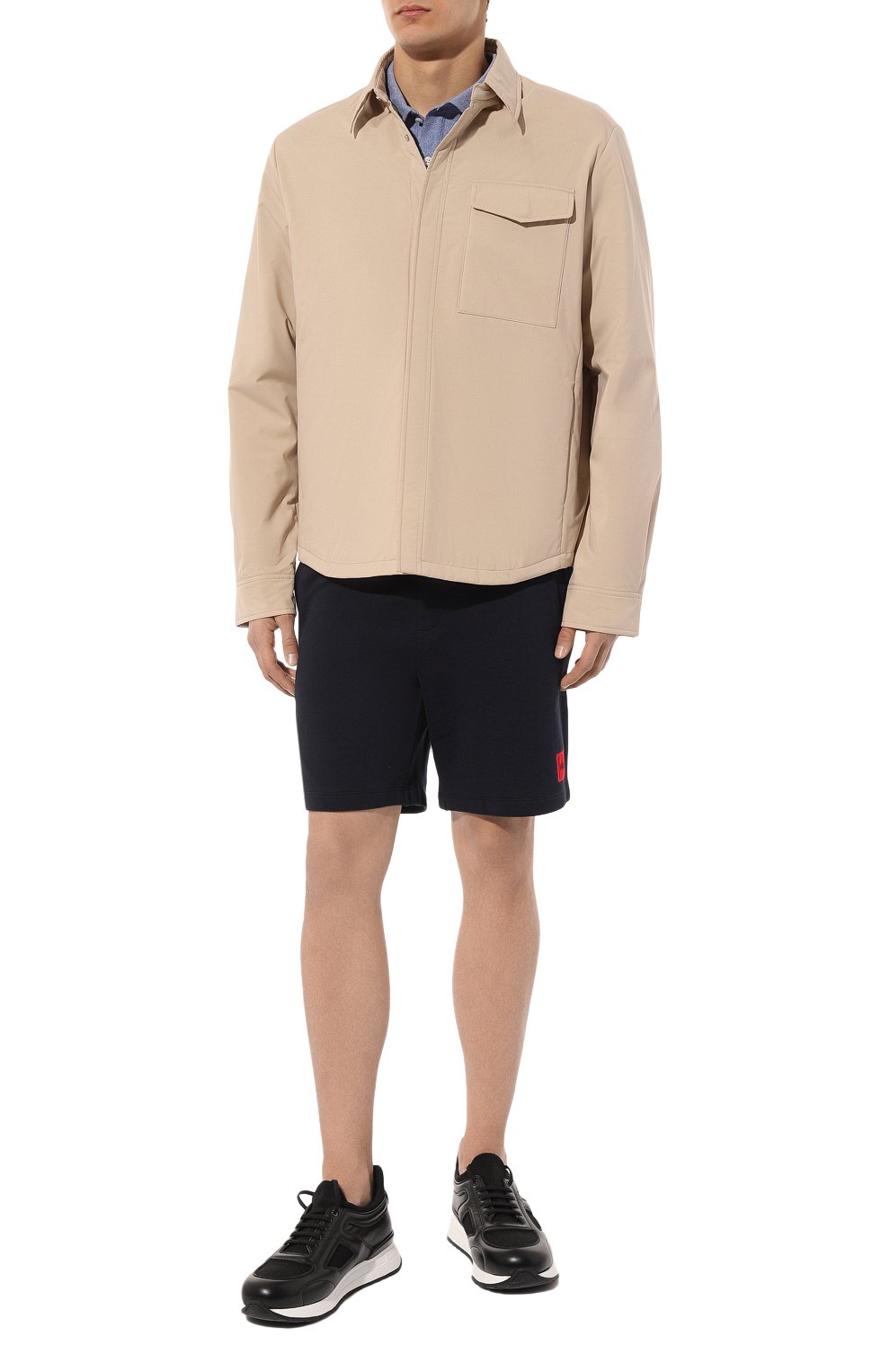 Хлопковые шорты HUGO, арт. 50466196, фото 2