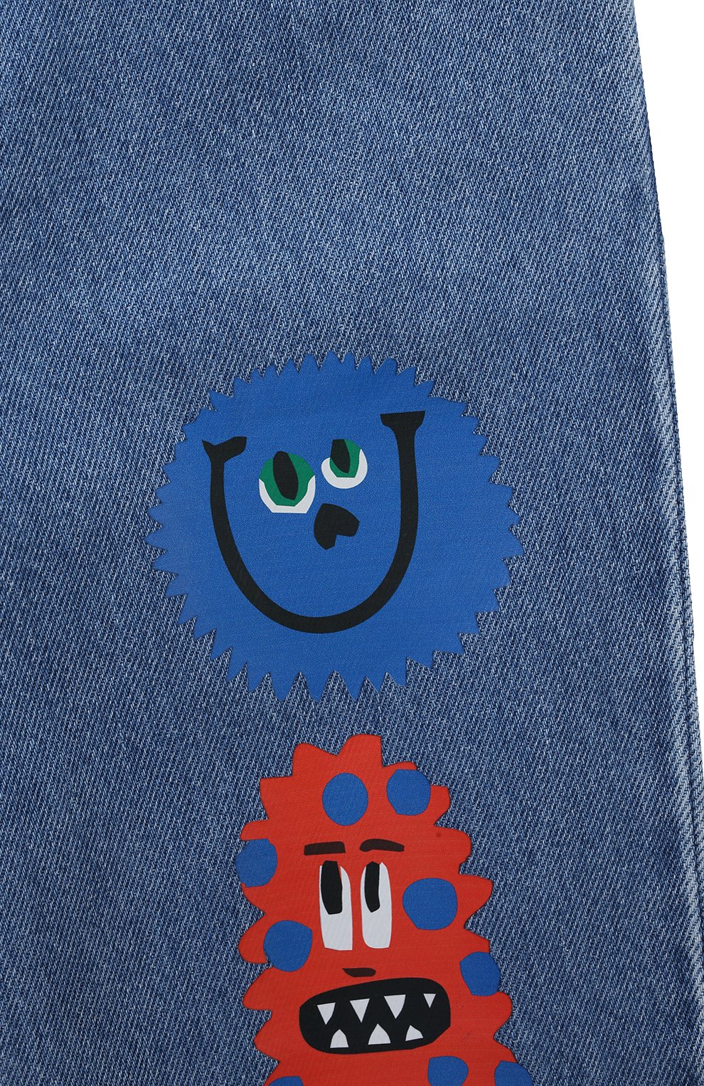 Джинсы STELLA MCCARTNEY синего цвета по цене 14950 руб., арт. TT6Q40, фото 3 Джинсы STELLA MCCARTNEY, арт. TT6Q40, фото 3