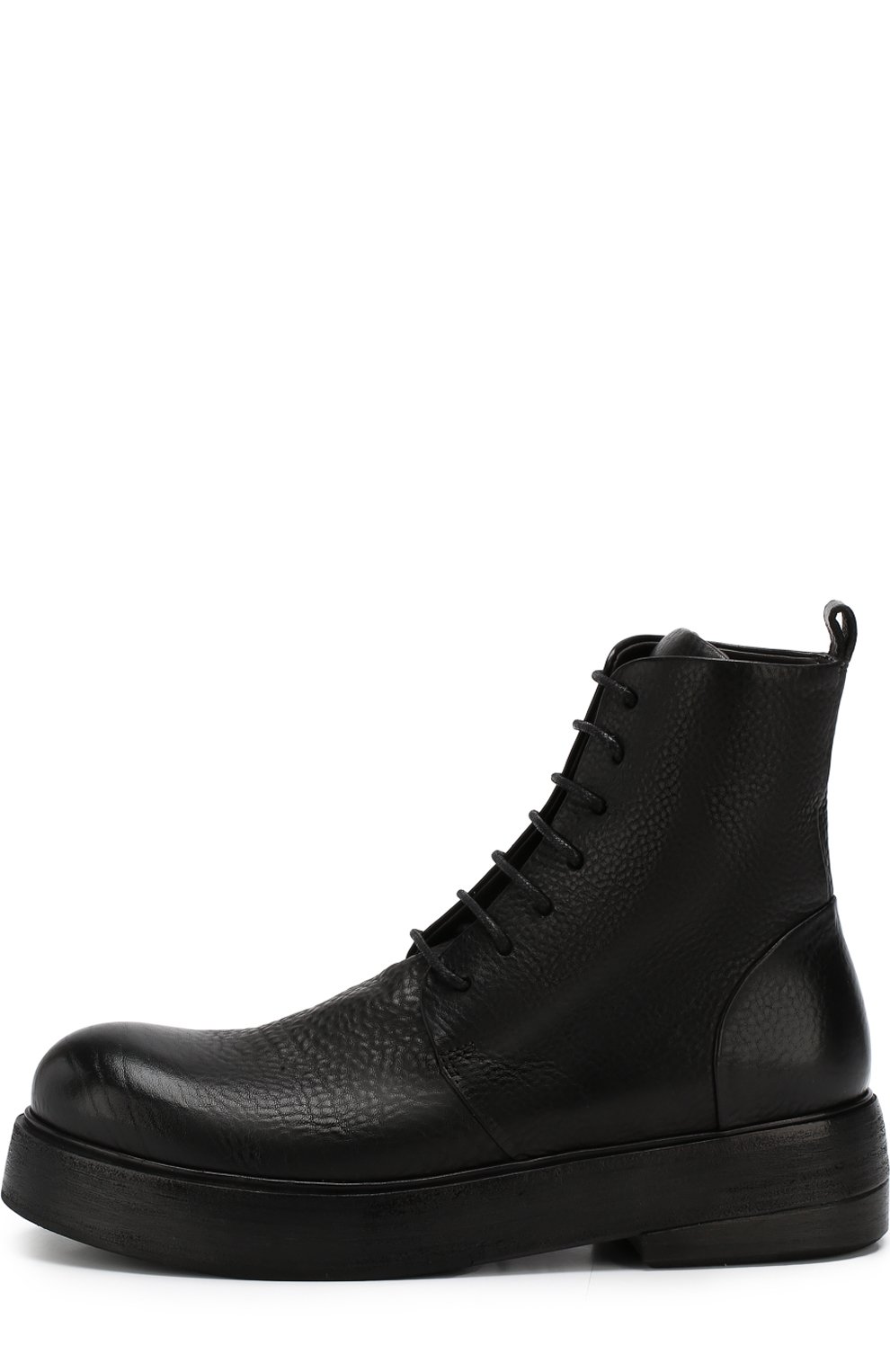 Высокие кожаные ботинки на шнуровке MARSELL, арт. MW5191/VACCH.V0L0NATA, фото 3