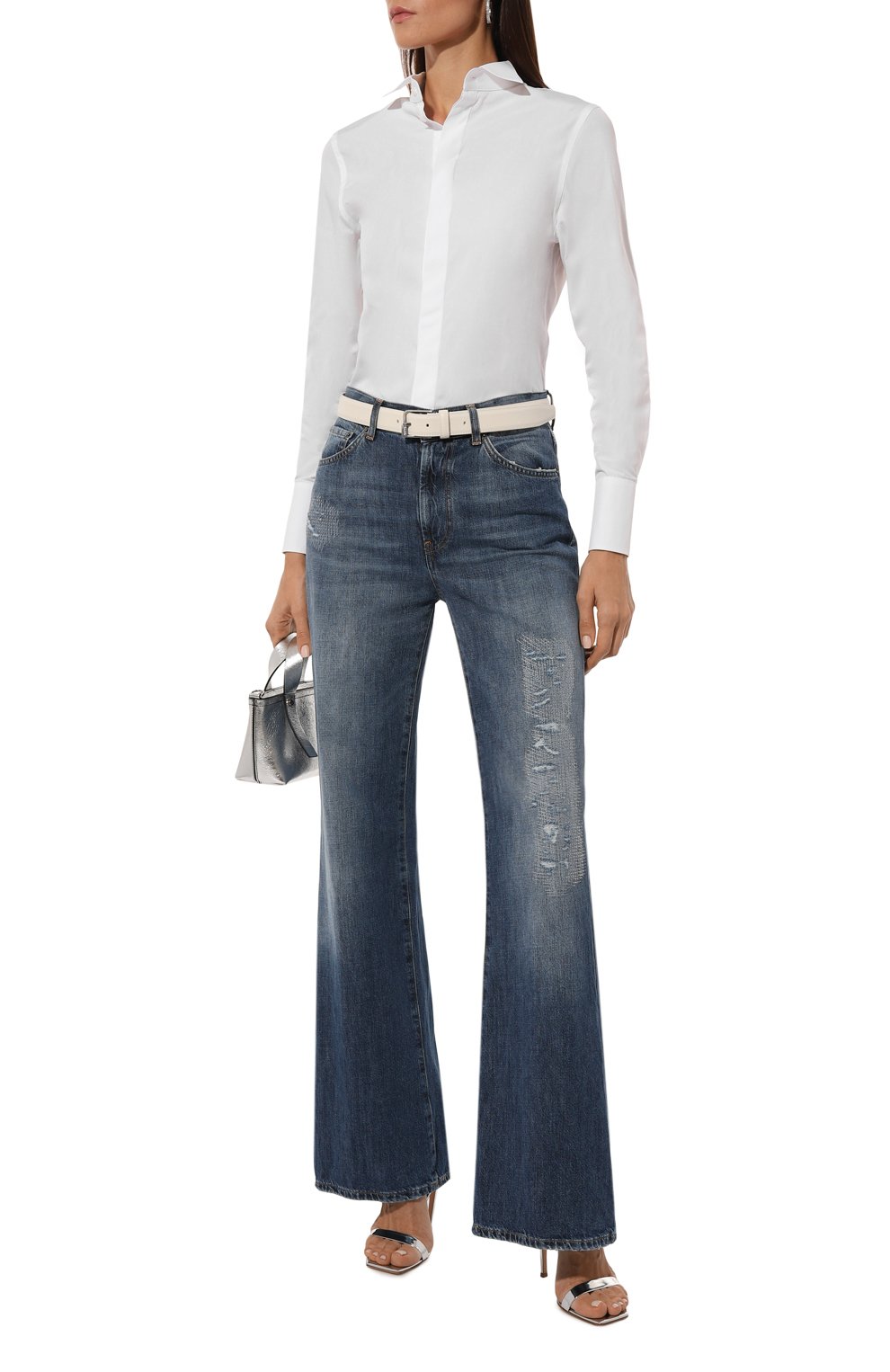 Хлопковая рубашка SASUPHI, арт. W24107, фото 2