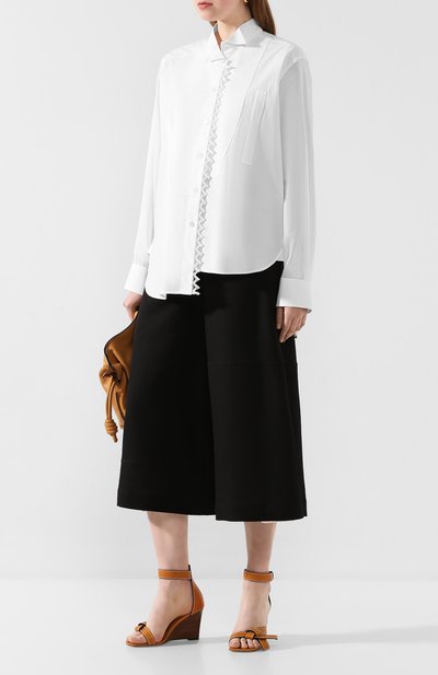 Рубашка из смеси хлопка и вискозы LOEWE, арт. S2109222SU, фото 2