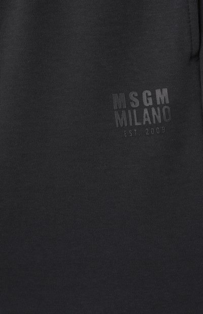 Хлопковые шорты MSGM KIDS, арт. S5MSJUBE173, фото 3