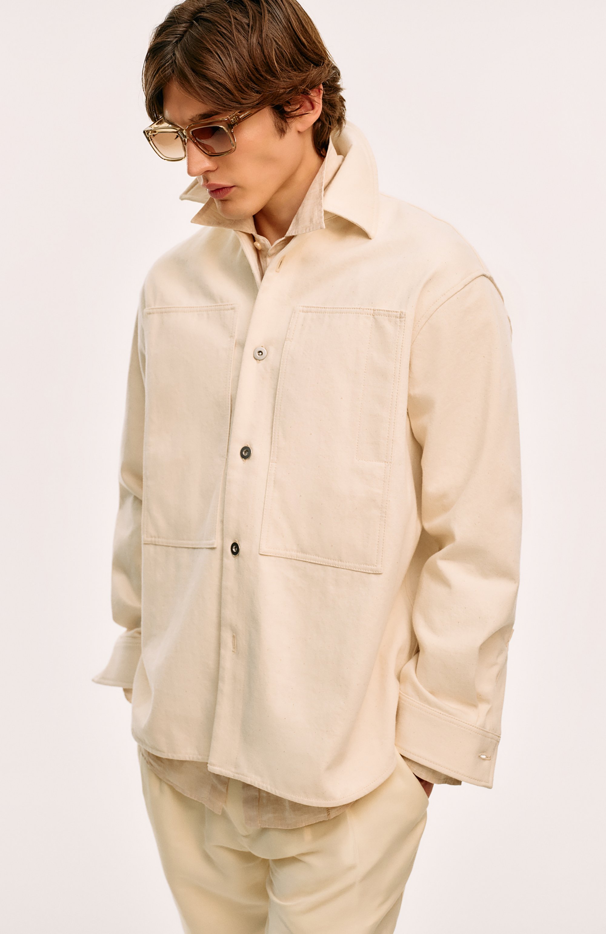 Солнцезащитные очки SAINT LAURENT бежевого цвета по цене 34500 руб., арт. SL 615 005, фото 6 Солнцезащитные очки SAINT LAURENT, арт. SL 615 005, фото 6