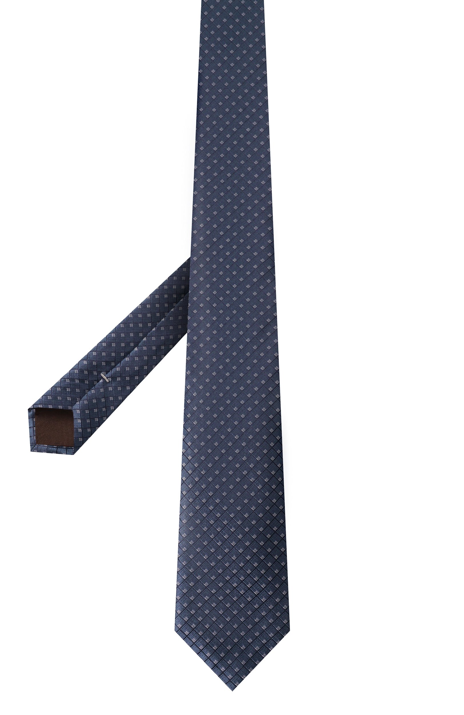 Шелковый галстук CANALI синего цвета по цене 21450 руб., арт. 18/HJ04707, фото 3 Шелковый галстук CANALI, арт. 18/HJ04707, фото 3
