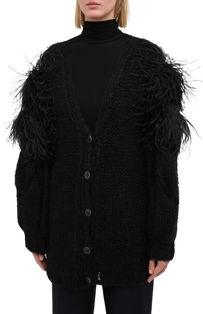 Шерстяной кардиган LOEWE, арт. S540Y16K07, фото 3