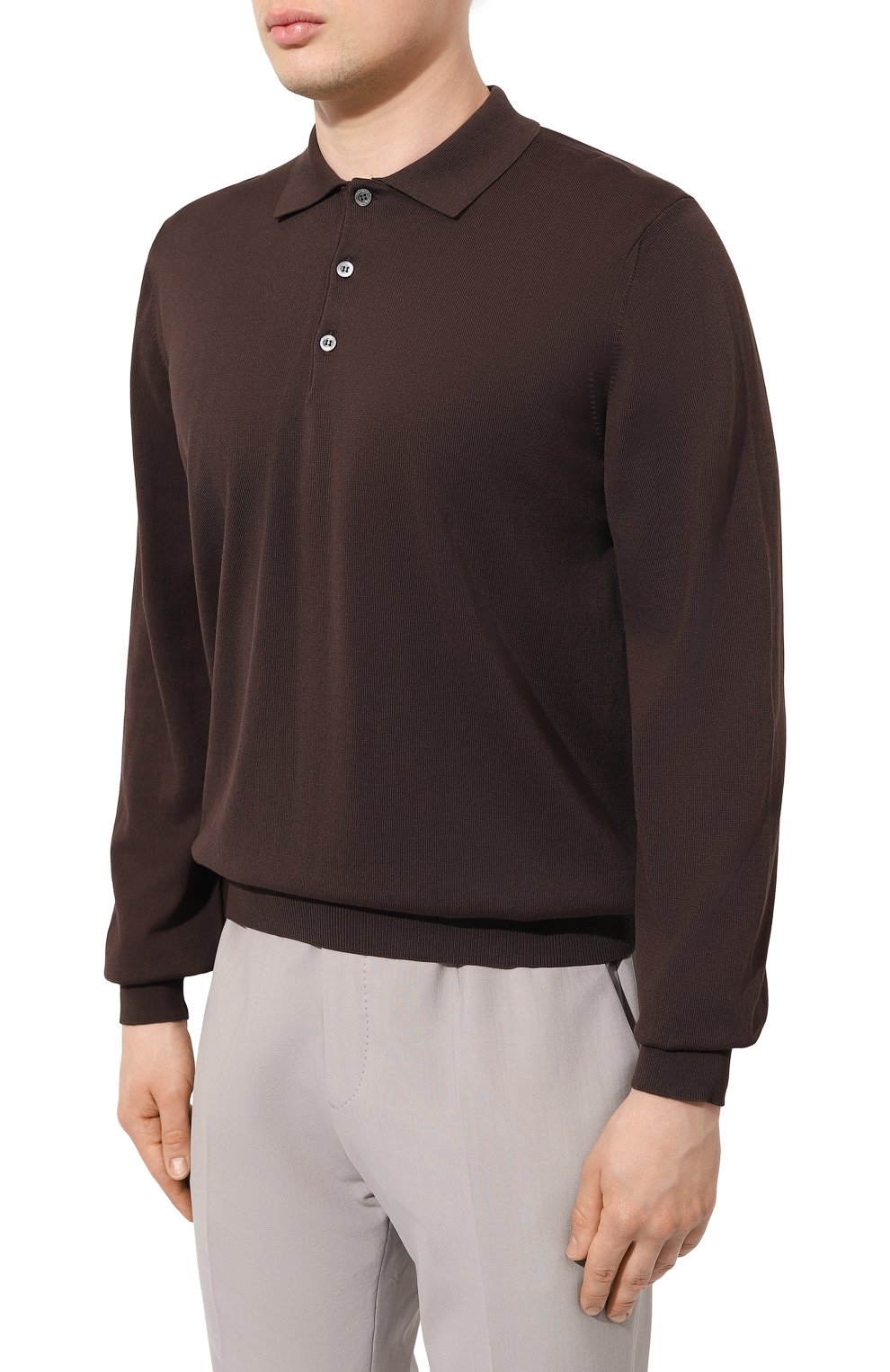 Хлопковое поло CANALI, арт. C0017/MK00145, фото 3