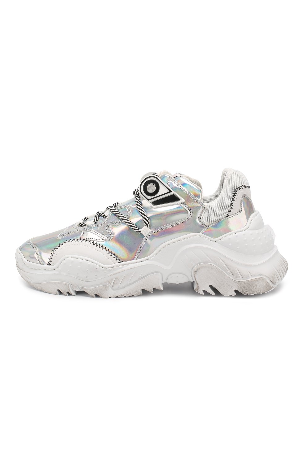 Кожаные кроссовки N21, арт. 00119FWS00780080, фото 4