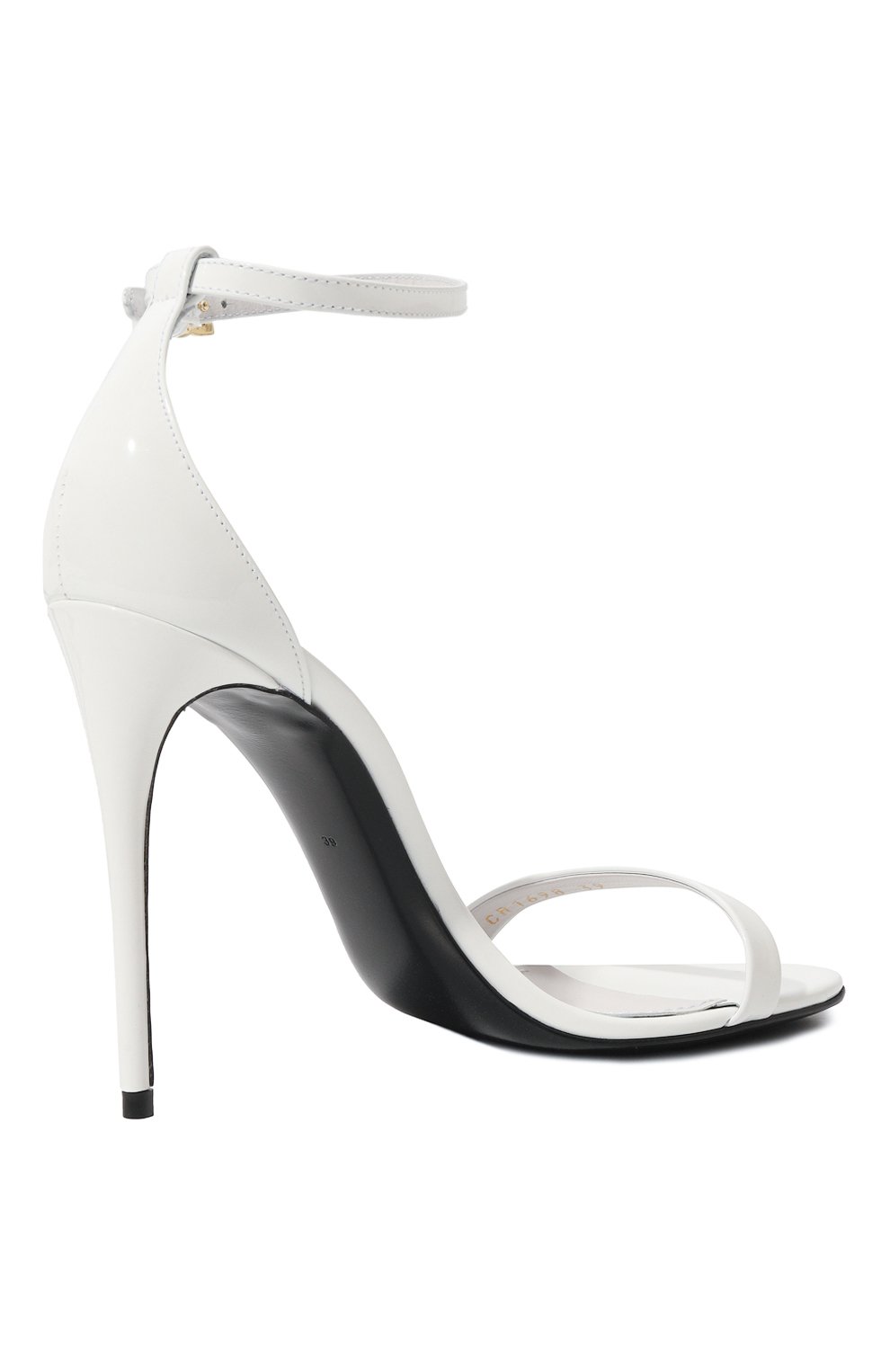 Кожаные босоножки keira DOLCE & GABBANA белого цвета по цене 74000 руб., арт. CR1698/A1471, фото 5 Кожаные босоножки keira DOLCE & GABBANA, арт. CR1698/A1471, фото 5