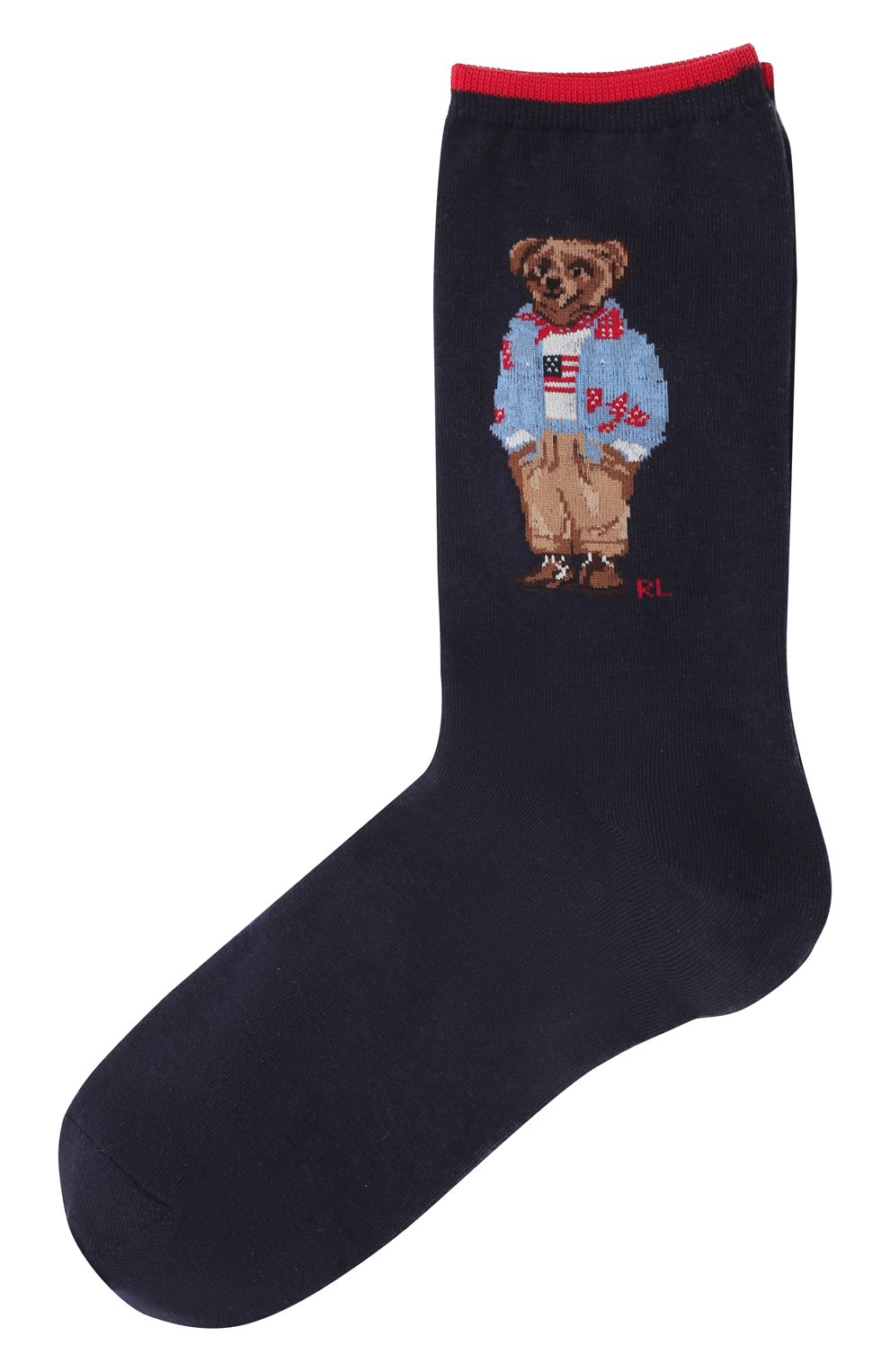 Носки POLO RALPH LAUREN темно-синего цвета по цене 1340 руб., арт. 455854081, фото 1 Носки POLO RALPH LAUREN, арт. 455854081, фото 1