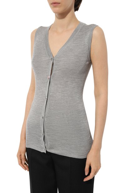 Шелковый жилет PRADA, арт. P29971-1Y82-F0031-212, фото 3