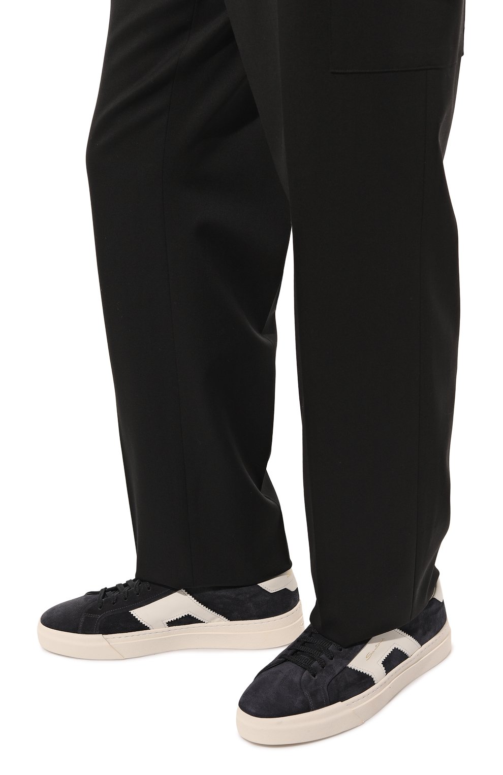 Замшевые кеды gloria SANTONI, арт. MBGT21870PNNGSU4U60, фото 3