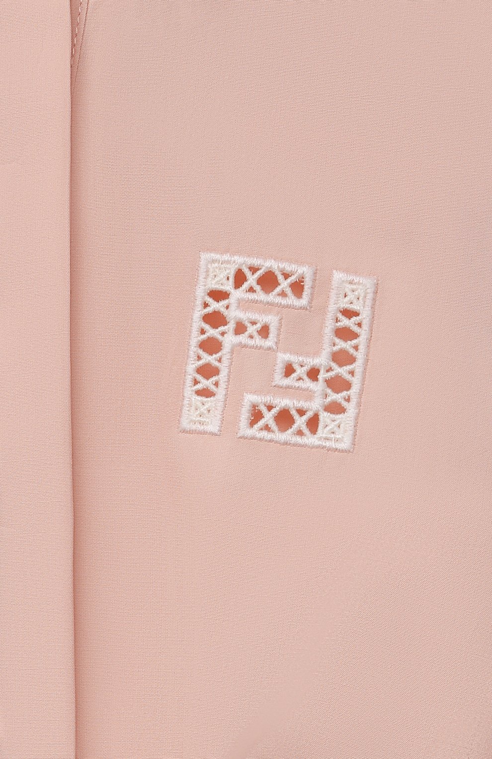 Хлопковое платье FENDI светло-розового цвета по цене 94400 руб., арт. JFB447/AEXZ/8A-12+, фото 3 Хлопковое платье FENDI, арт. JFB447/AEXZ/8A-12+, фото 3