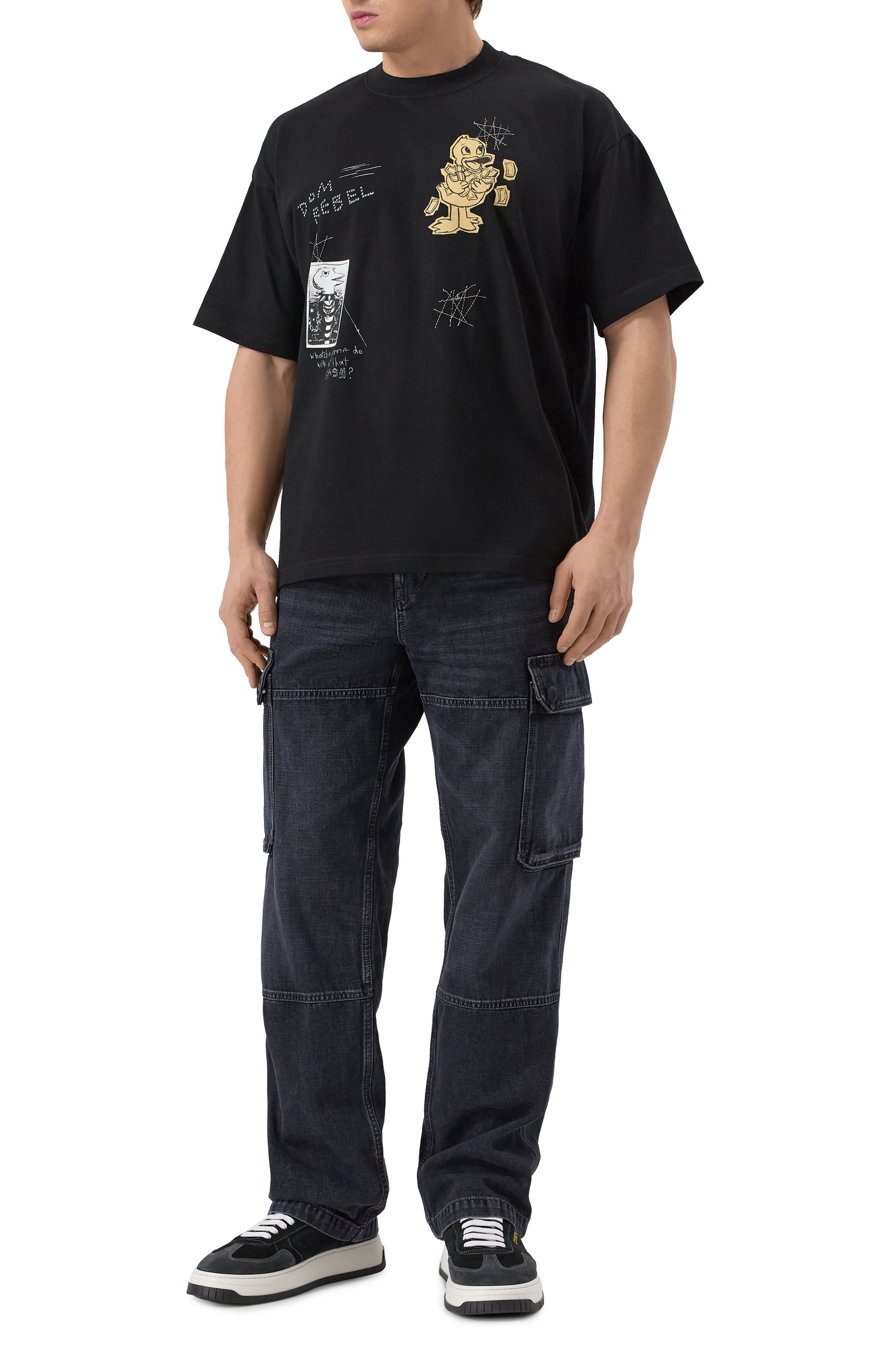 Хлопковая футболка DOMREBEL, арт. D0LLARS/T-SHIRT, фото 2