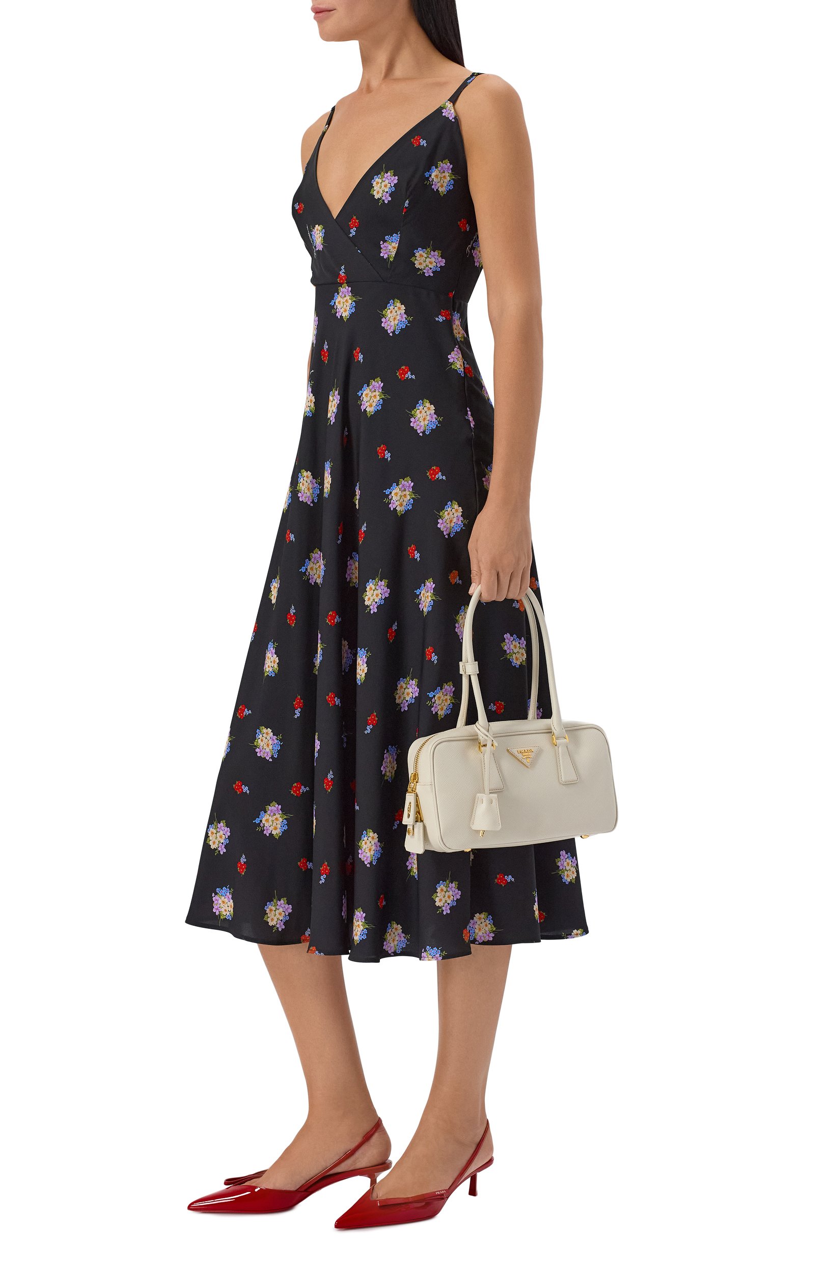 Сумка PRADA кремового цвета по цене 431000 руб., арт. 1BB130/NZV, фото 3 Сумка PRADA, арт. 1BB130/NZV, фото 3