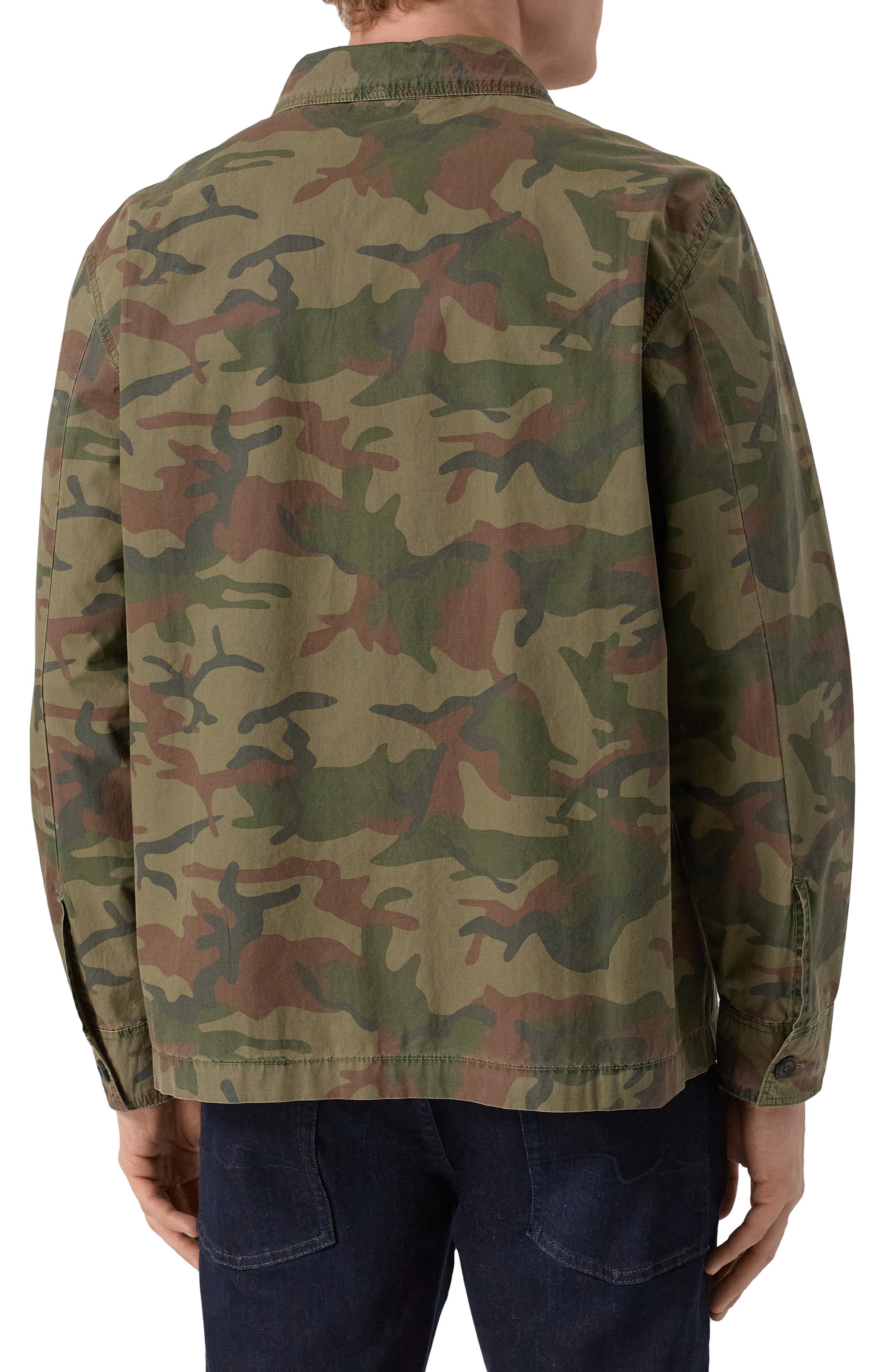 Хлопковая куртка-рубашка AERONAUTICA MILITARE, арт. 251AC032CT3506, фото 4