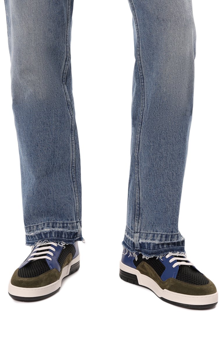 Комбинированные кеды MOSCHINO, арт. MB15874G0G/GH3, фото 3