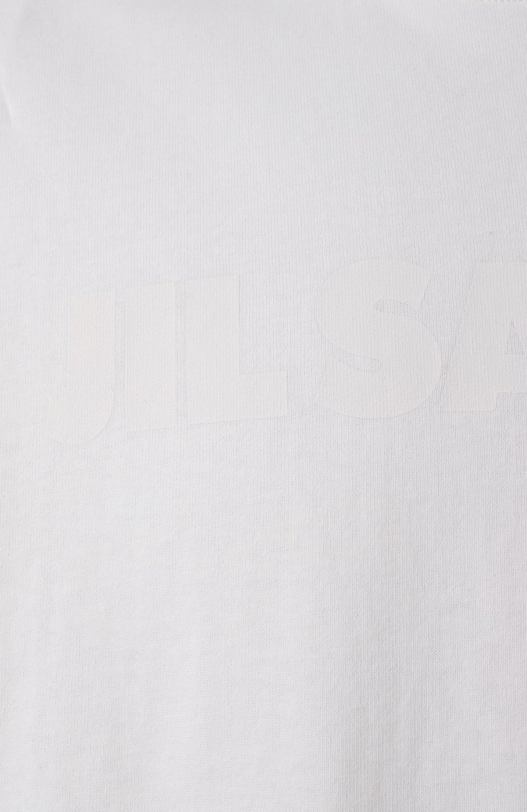 Мужская хлопковый лонгслив JIL SANDER белого цвета, арт. J21GC0167/J20243 | Фото 6 (Материал внешний: Хлопок; Рукава: Длинные; Длина (для топов): Стандартные; Стили: Кэжуэл; Принт: Без принта; Мужское Кросс-КТ: Футболка-одежда; Кросс-КТ: Джерси; Автоматизация состава: Проставлено; Автоматизация ТО: Проставлено; Детали: Декор)