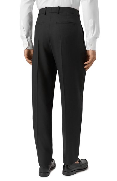 Шерстяные брюки SAINT LAURENT, арт. 819544/Y2J02, фото 4