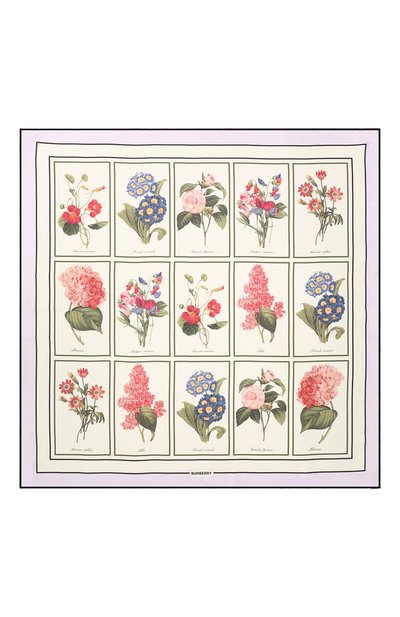 Шелковый платок BURBERRY, арт. 8027268, фото 3