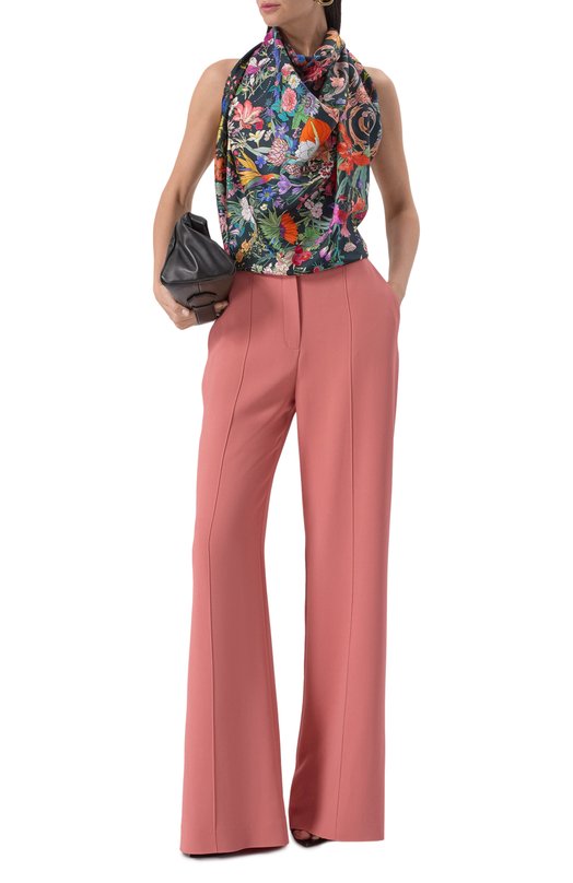 Шелковый платок 100 Flowers Radical Chic 402671.07.02 Чёрный  402671.07.02 Фото 2
