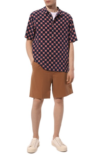 Хлопковые шорты GUCCI, арт. 581676 ZABWZ, фото 2