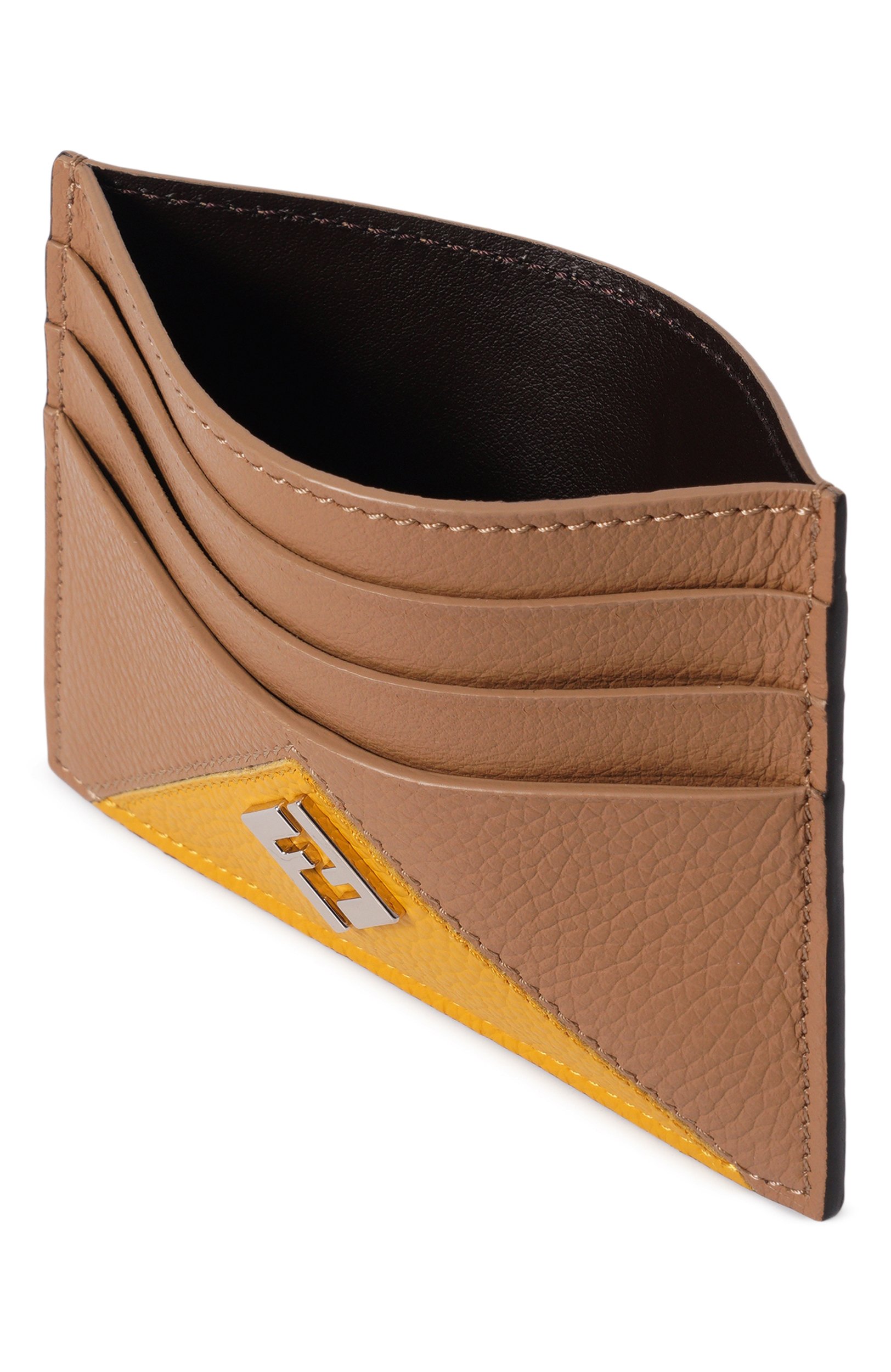 Кожаный футляр для кредитных карт FENDI, арт. 7M0164/B09X, фото 3