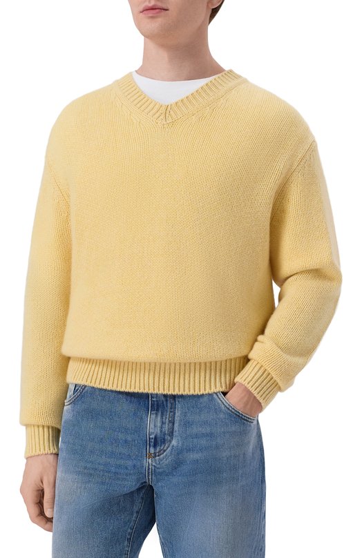 Кашемировый свитер Bottega Veneta 862739/V63P0 Жёлтый  862739/V63P0 Фото 3