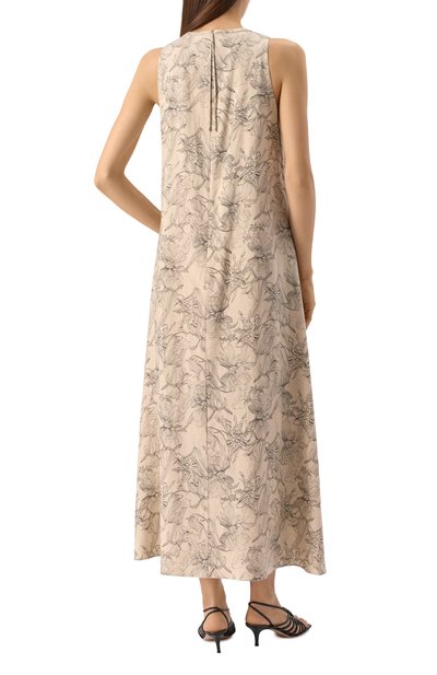 Платье из вискозы и льна WINDSOR, арт. 52 DE547H 10019671/30046646, фото 4