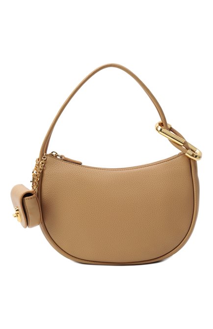 Женская сумка the dual MARC JACOBS (THE) темно-бежевого цвета, арт. 2S5HSH005H02 | Фото 1 (Материал: Натуральная кожа; Автоматизация ТО: Проставлено; Автоматизация состава: Проставлено; Размер: medium)
