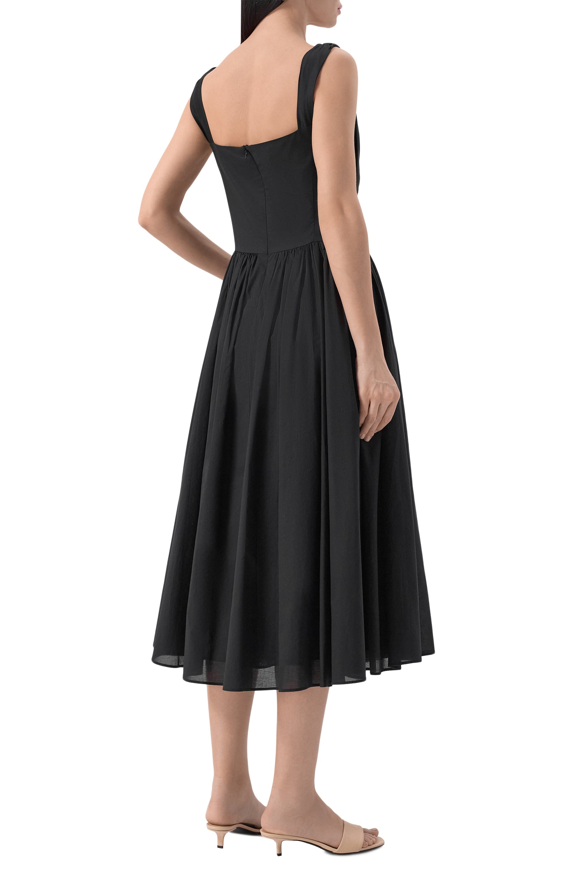 Хлопковое платье 12 STOREEZ, арт. 137512, фото 3