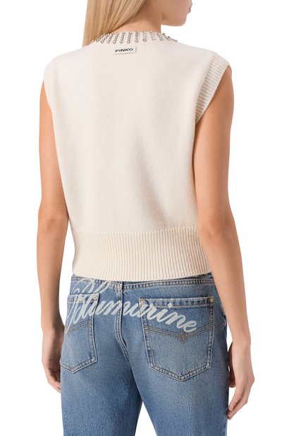 Шерстяной жилет PINKO, арт. 105639/A2TR, фото 4