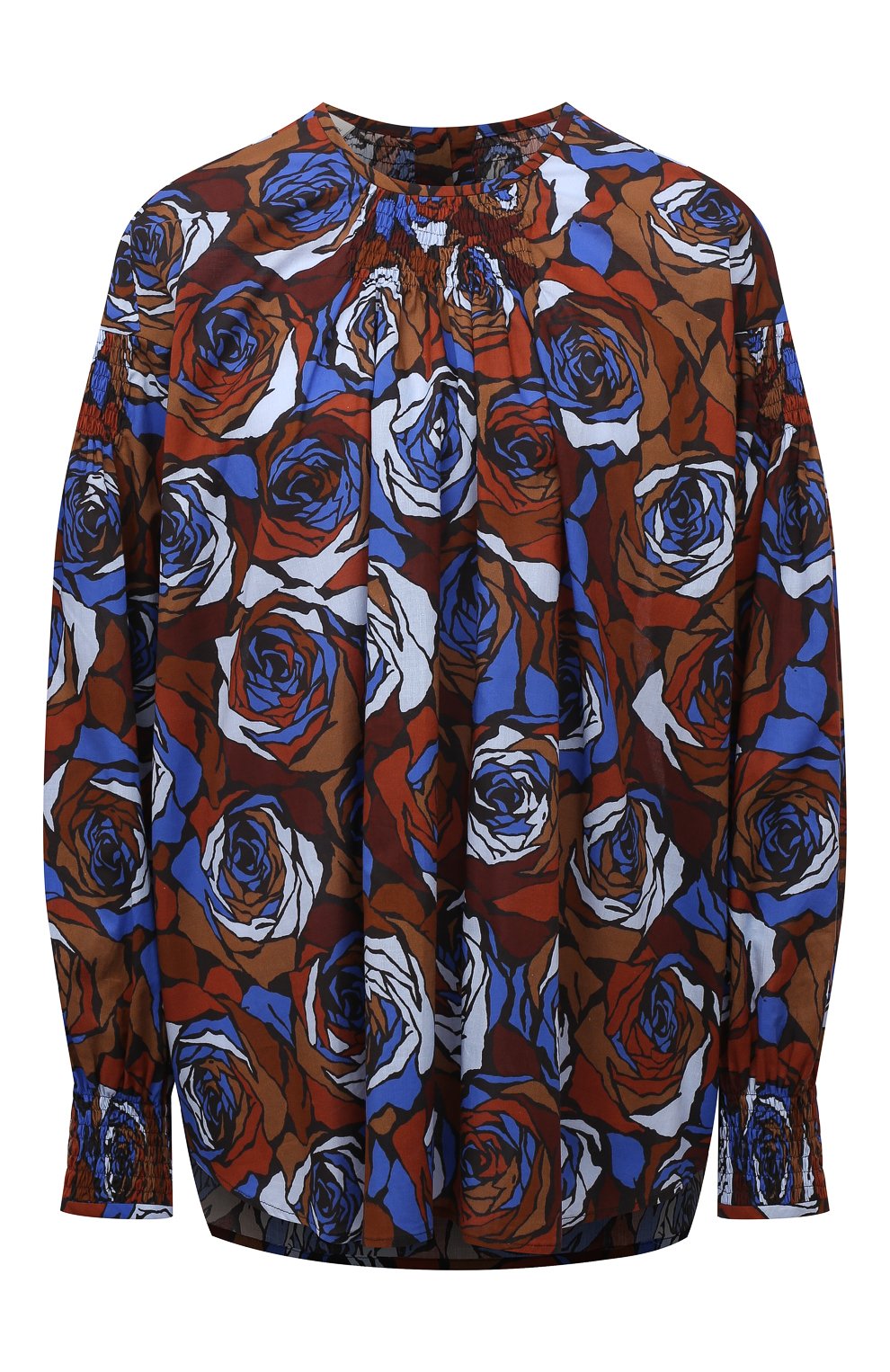Хлопковая блузка DRIES VAN NOTEN, арт. 212-030764-3076, фото 1