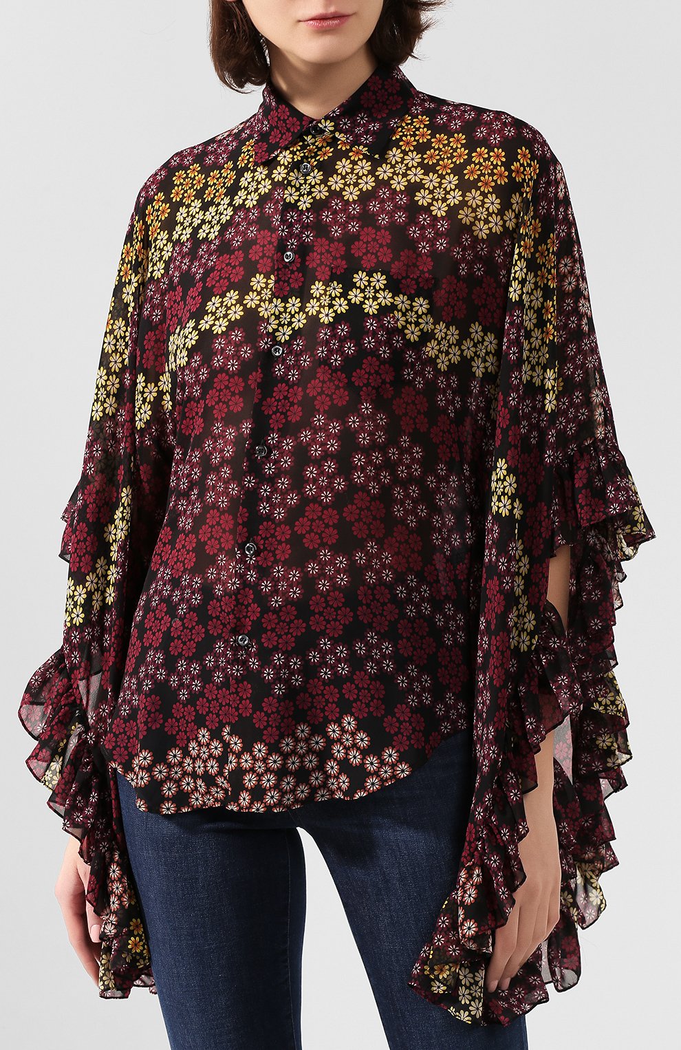 Блузка с принтом DSQUARED2, арт. S75DL0690/S52499, фото 3