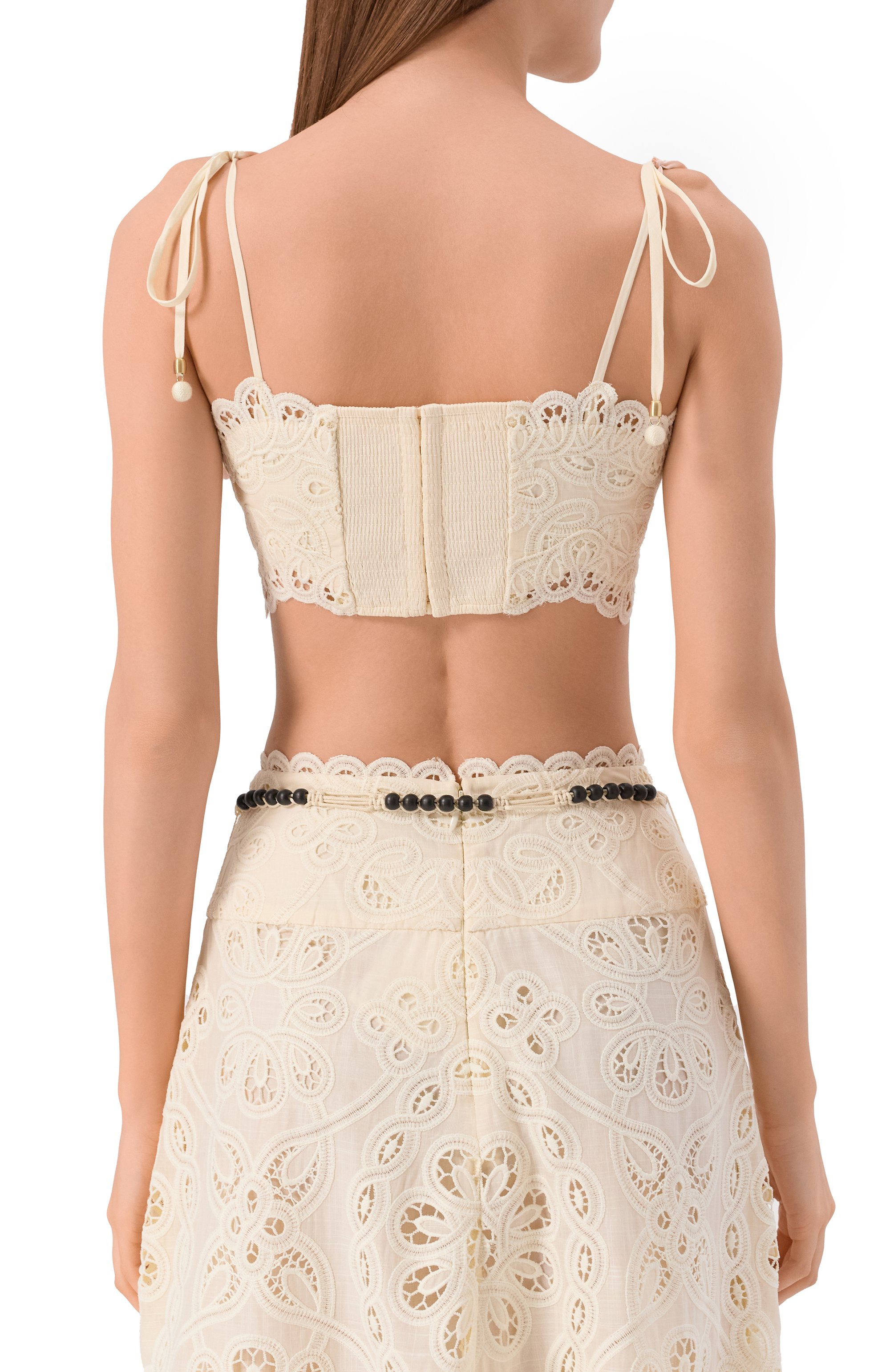 Хлопковый топ ZIMMERMANN, арт. 4245TSS251, фото 4