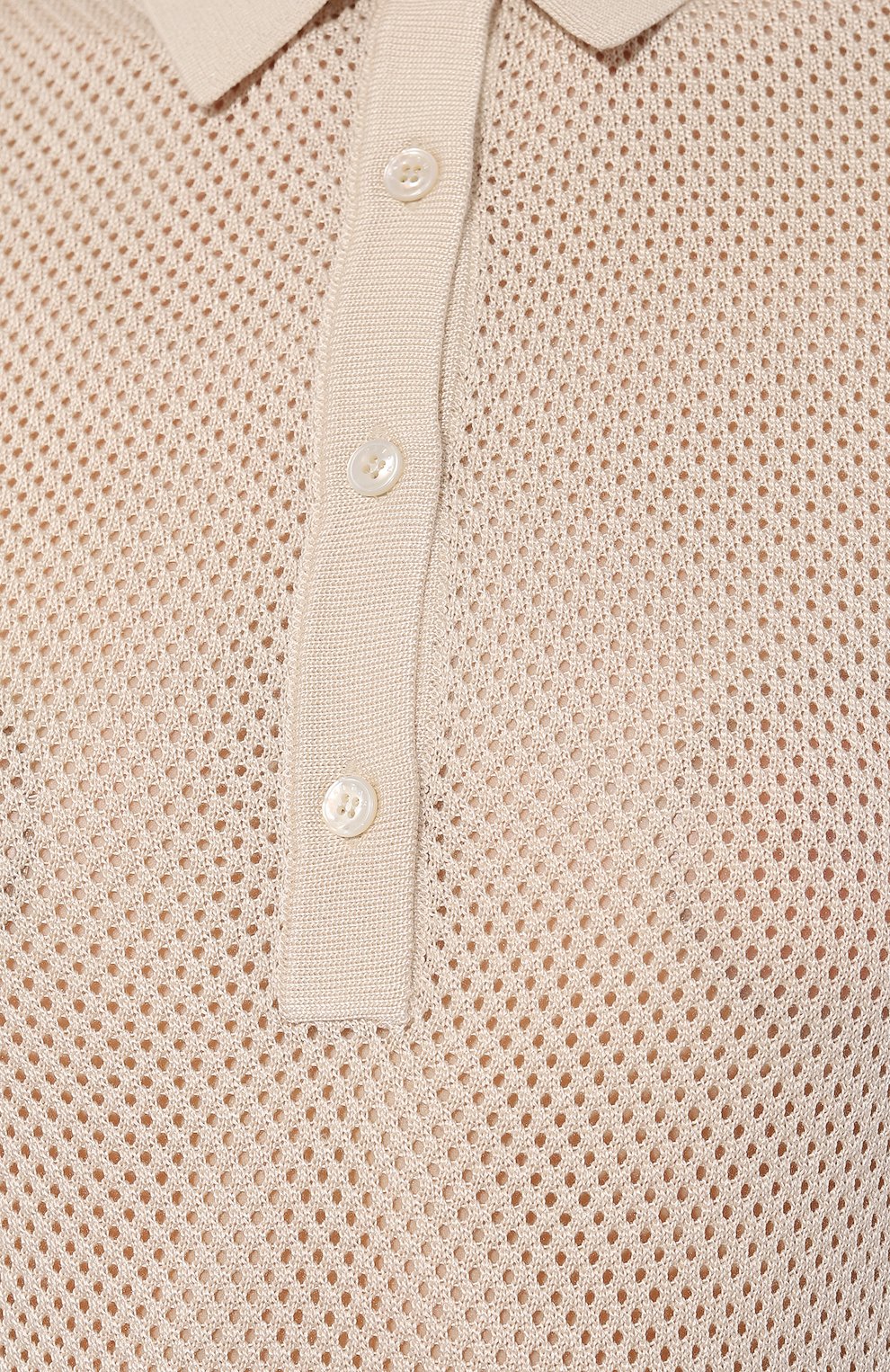 Шелковое поло KITON, арт. D55714, фото 5