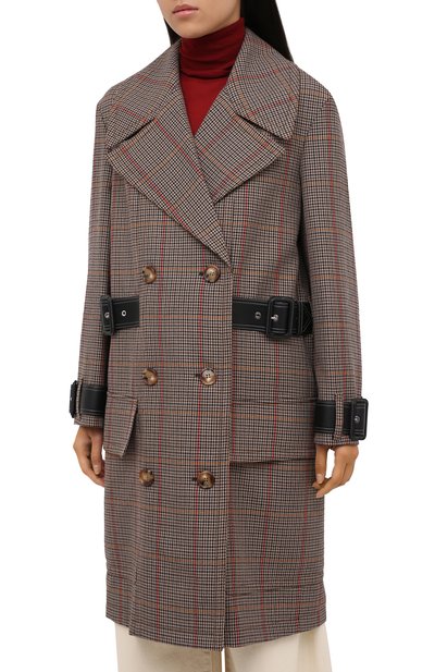 Шерстяное пальто BURBERRY, арт. 8026559, фото 4