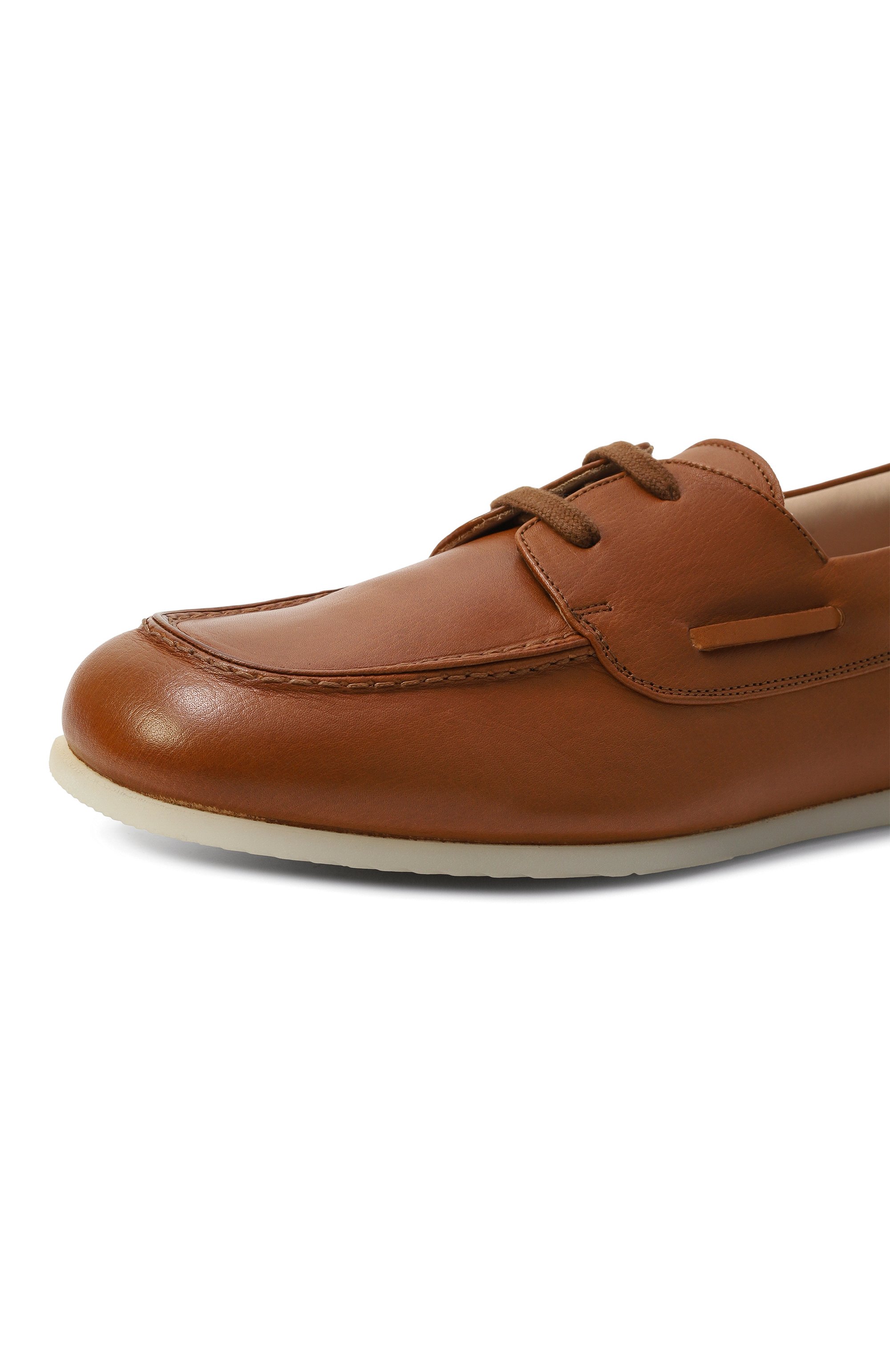 Кожаные топсайдеры PANTANETTI, арт. 18905E, фото 7