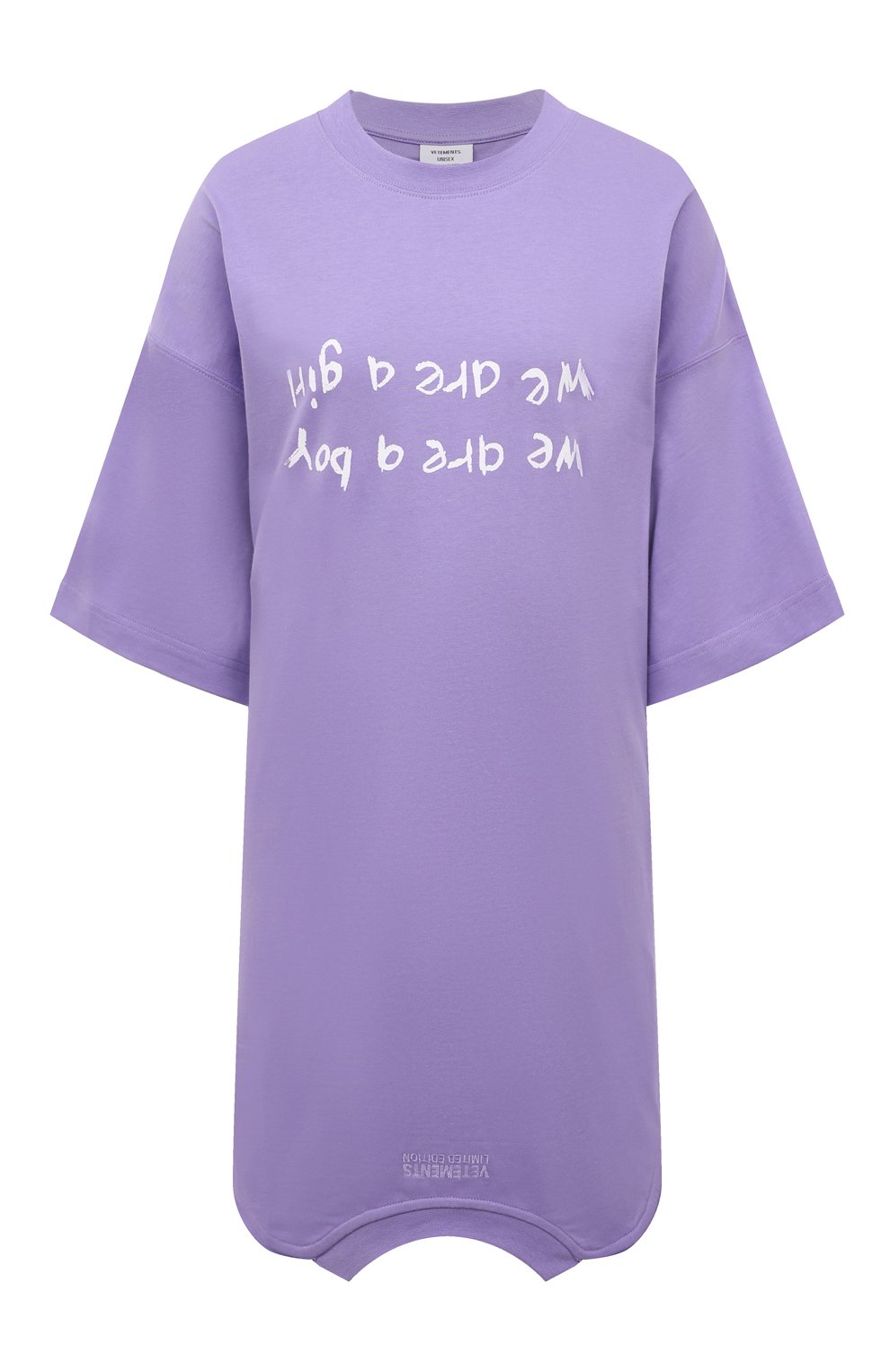 Хлопковая футболка VETEMENTS, арт. UE54TR490U, фото 1
