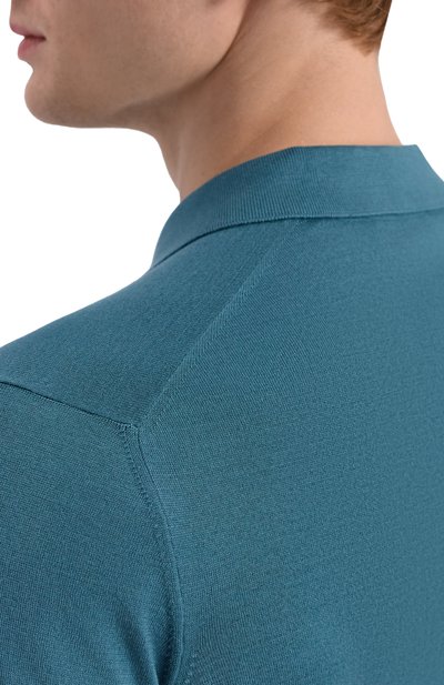 Поло из шелка и хлопка GRAN SASSO, арт. 43166/16290, фото 5