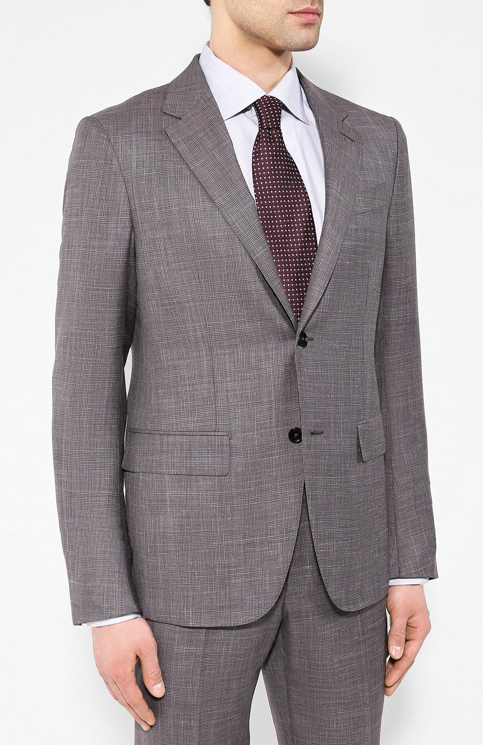 Костюм из смеси шерсти и льна ZEGNA, арт. 539515/25M22Y, фото 2