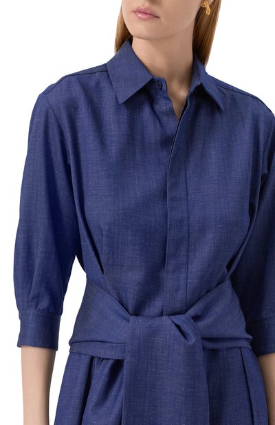 Платье из шерсти и льна COLOMBO, арт. AB00359/77184-U, фото 5