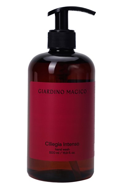 Женского жидкое мыло для рук ciliegia intenso (500ml) GIARDINO MAGICO, арт. 4640200323859