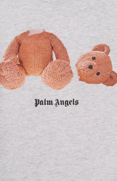 Хлопковая футболка PALM ANGELS, арт. PBAA003C99JER006, фото 3