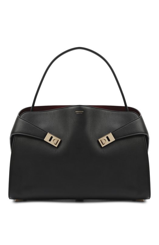 Сумка Hug Soft large Ferragamo 219939/781693 Чёрный 219939/781693