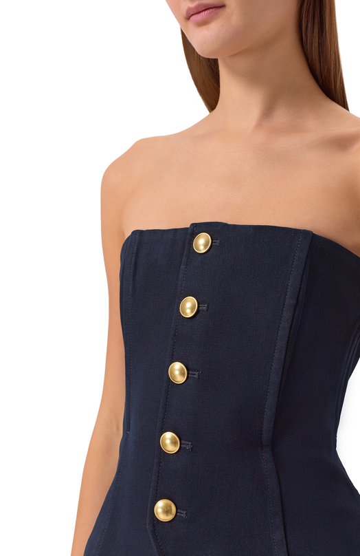 Джинсовый топ-корсет Ronan Paige 1K27F72-C863 Синий  1K27F72-C863 Фото 5