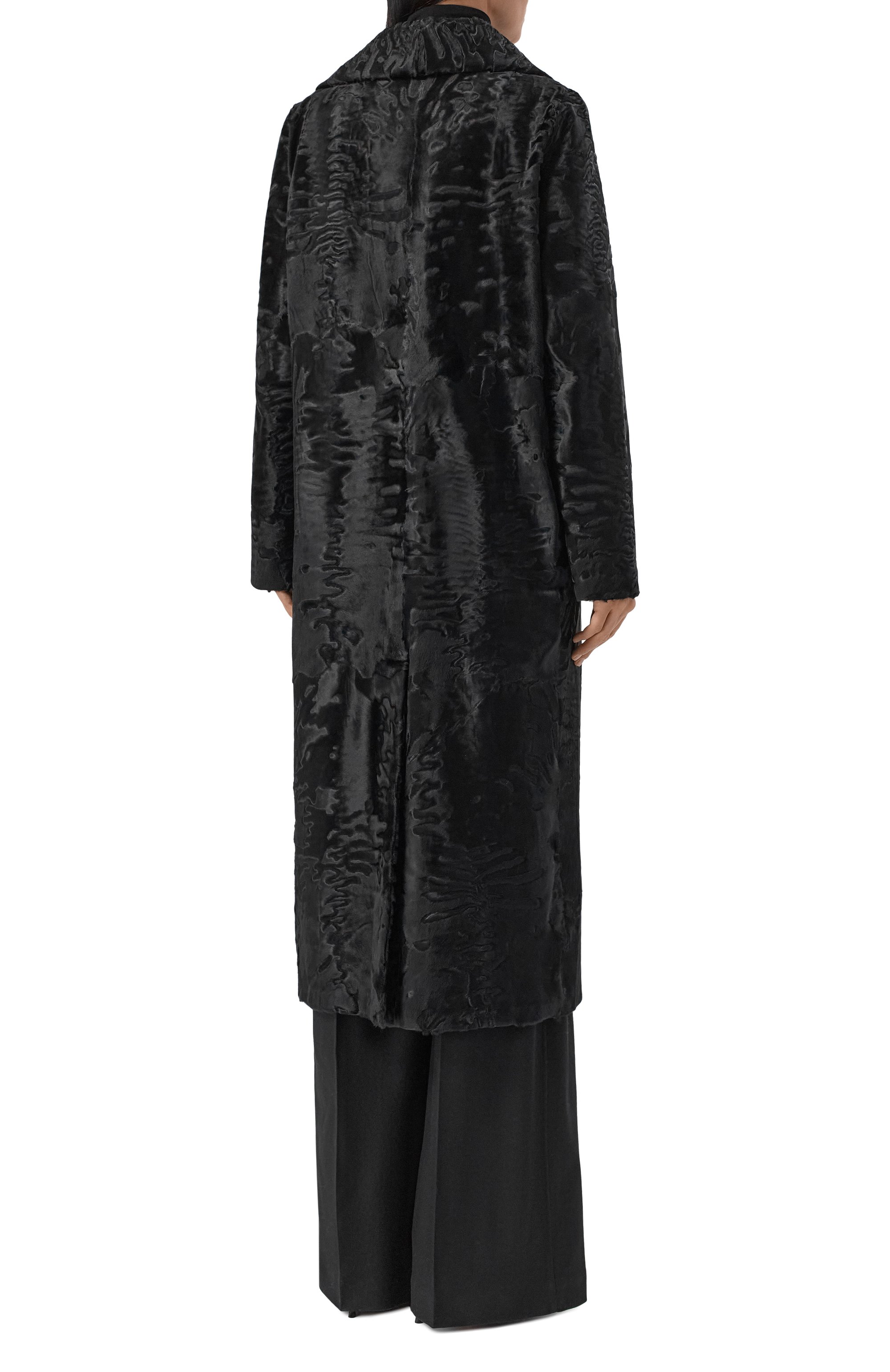 Шуба из свакары MVST, арт. FBPL-Y458SW/F1206-1, фото 4