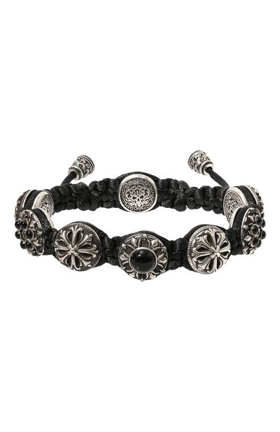 Мужской серебряный браслет сакральная геометрия GL JEWELRY, арт. M420056-S97-414