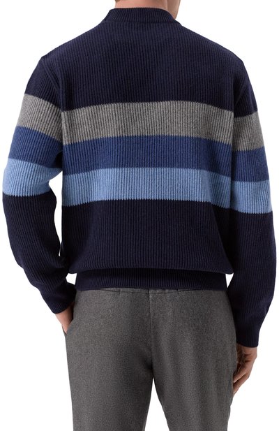 Шерстяной свитер PAUL&SHARK темно-синего цвета по цене 44900 руб., арт. 15311050, фото 4 Шерстяной свитер PAUL&SHARK, арт. 15311050, фото 4